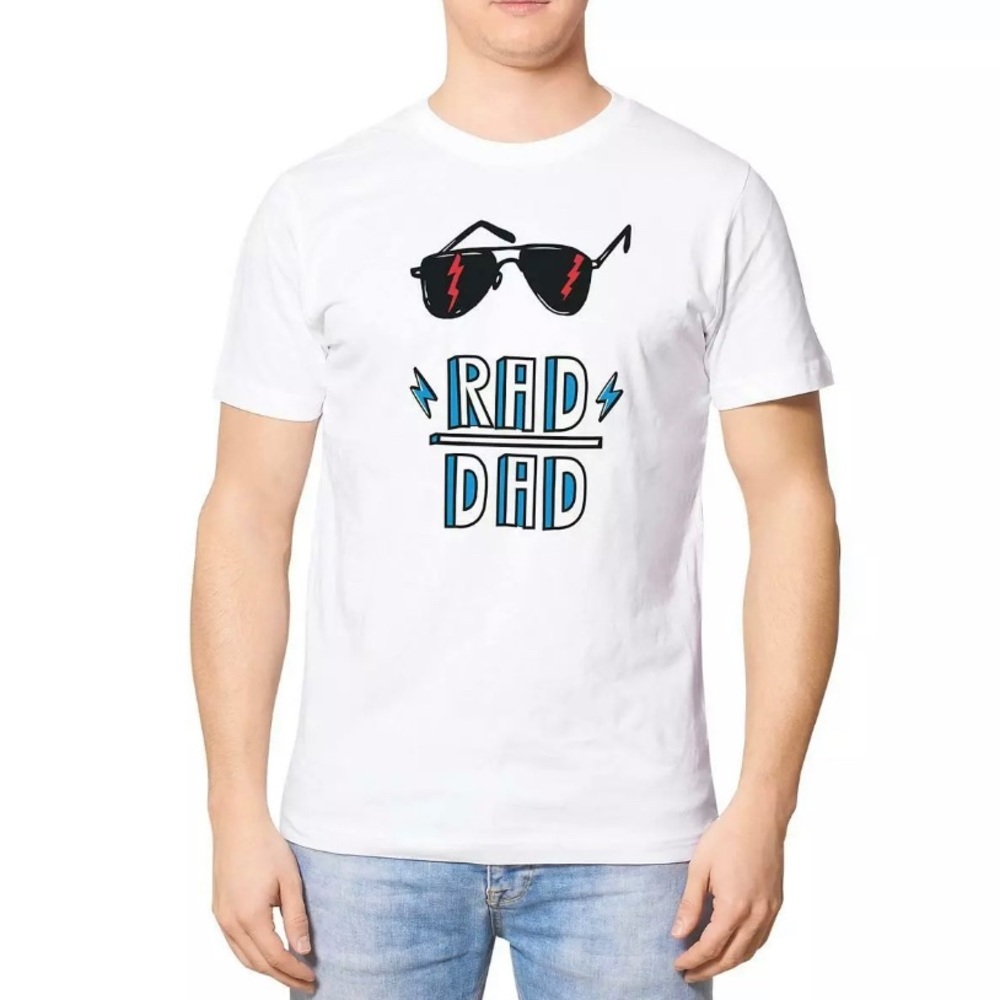 Noize Rad Dad Graphic T-Shirt Small NEW